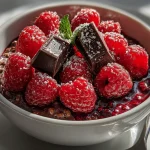 Raspberry & Dark Chocolate Overnight Oats