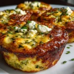 Savory Zucchini and Feta Egg Bites