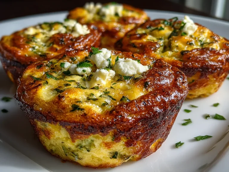 Savory Zucchini and Feta Egg Bites