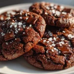 Sea Salt & Dark Chocolate Flourless Cookies