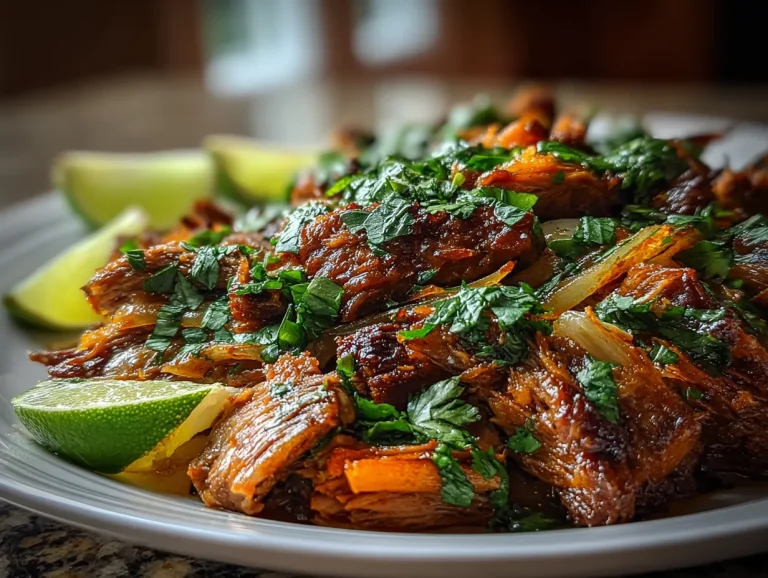 Slow Cooker Beef Carnitas (Pork-Free)