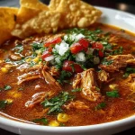 Slow Cooker Chicken Tortilla Soup (No Pork)