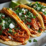 Slow Cooker Shredded Chicken for Street Tacos