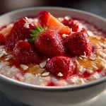 Strawberry Protein Overnight Oats