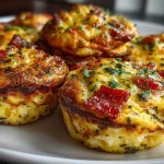 Turkey Bacon & Pepper Jack Egg Bites
