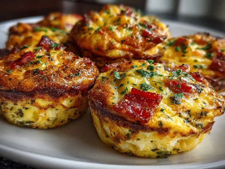 Turkey Bacon & Pepper Jack Egg Bites