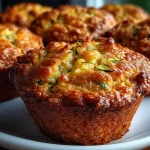 Zucchini Bread Protein Muffins