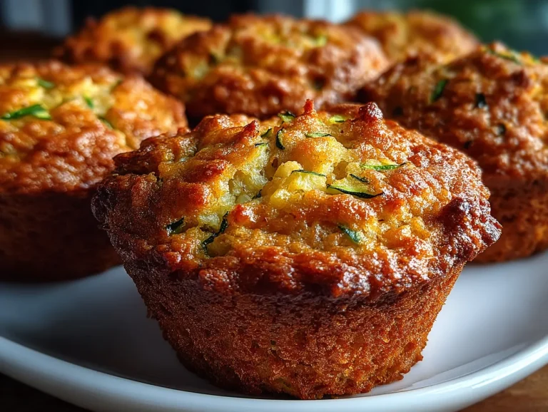 Zucchini Bread Protein Muffins