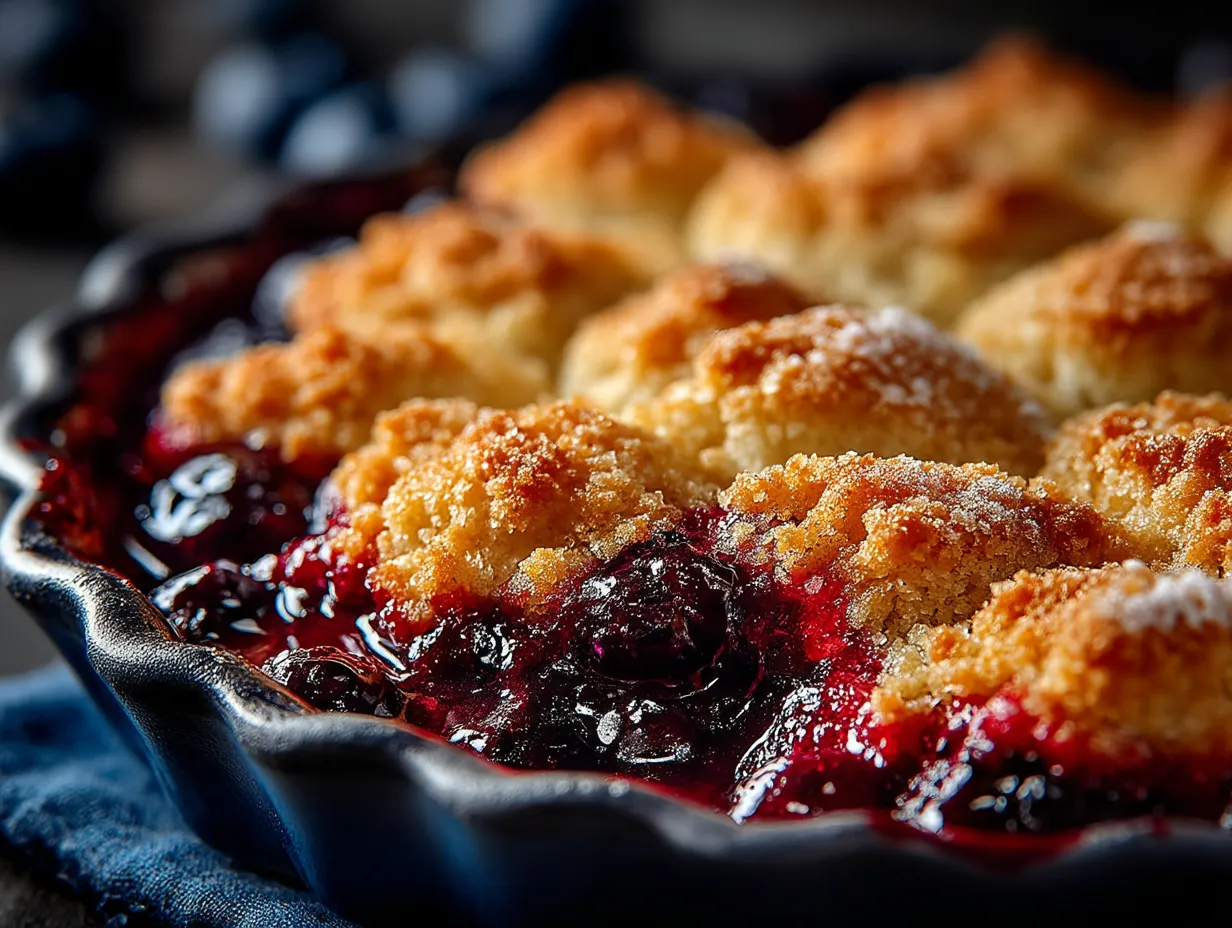 Blueberry Cobbler