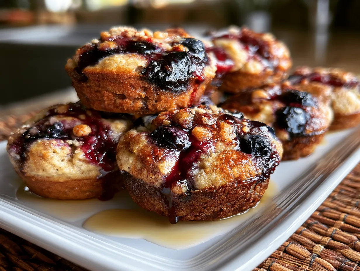 Blueberry Muffin Protein Cookies served for a family snack