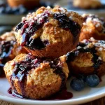 Blueberry Muffin Protein Cookies