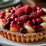 Cranberry Apple Breakfast Tart