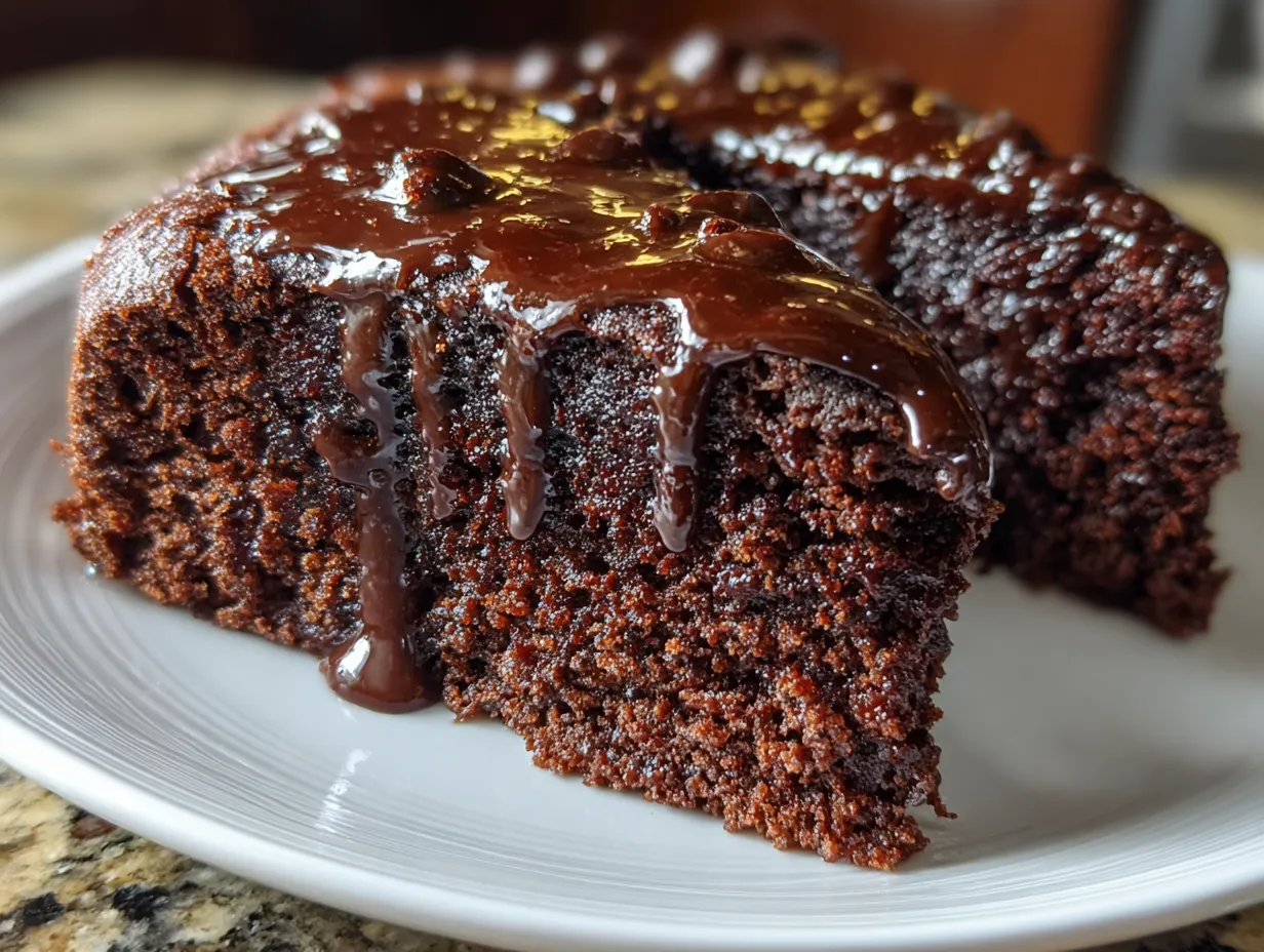 Dark Chocolate Zucchini High Protein Cake