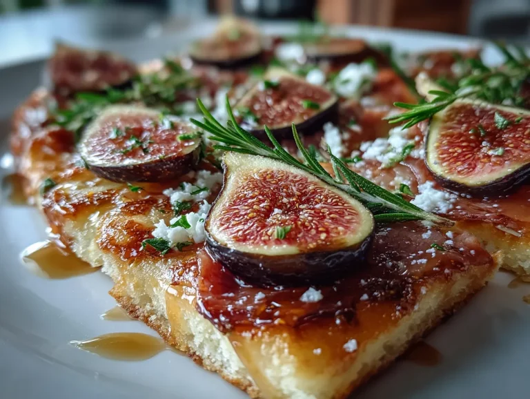 Fig And Prosciutto Flatbread