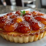 Fresh Apricot Tart with Honey