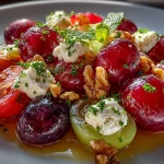 Grape And Walnut Salad