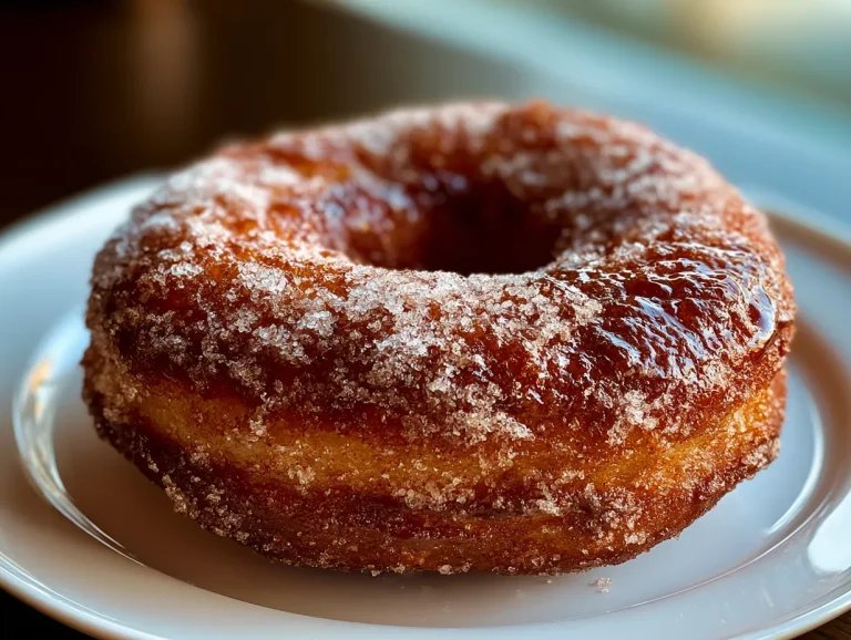 Homemade Baked Apple Cider Donut