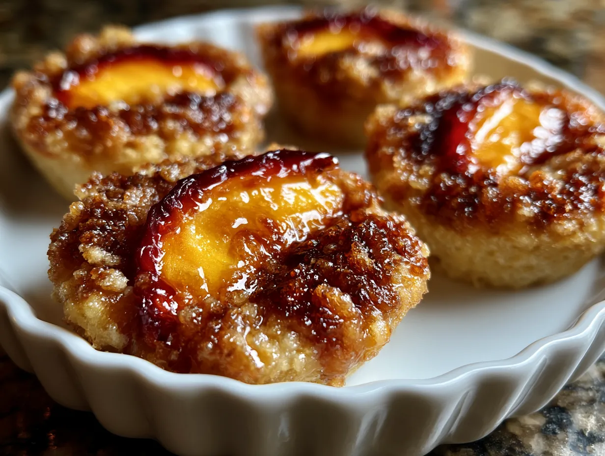 Individual Peach Crisp Cups (Portion Controlled)
