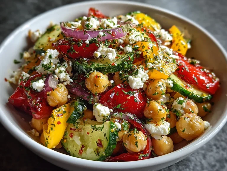 Mediterranean Chickpea Salad