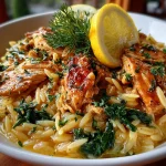 One-Pot Lemon Chicken and Orzo