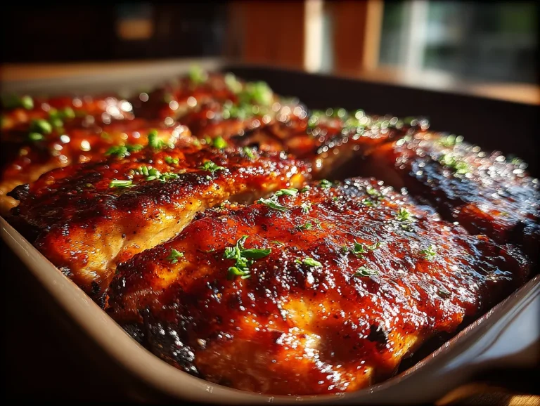 Oven Baked BBQ Ribs