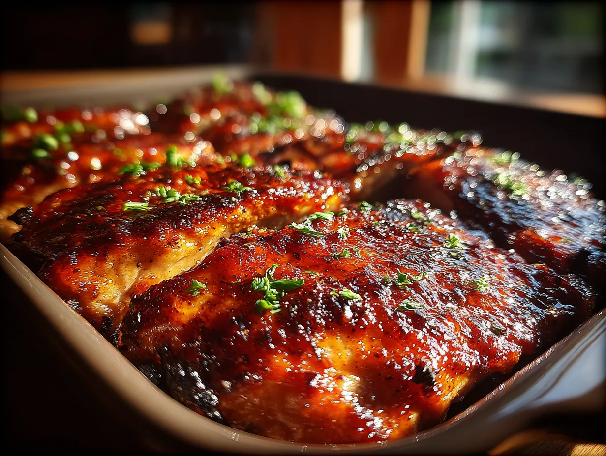 Oven Baked BBQ Ribs