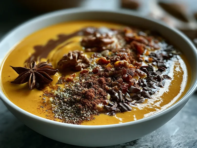 Pumpkin Bat Smoothie Bowl