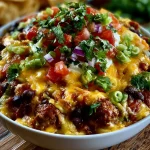 Spooky Graveyard Taco Dip Bowl