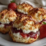 Strawberry Shortcake Protein Biscuits